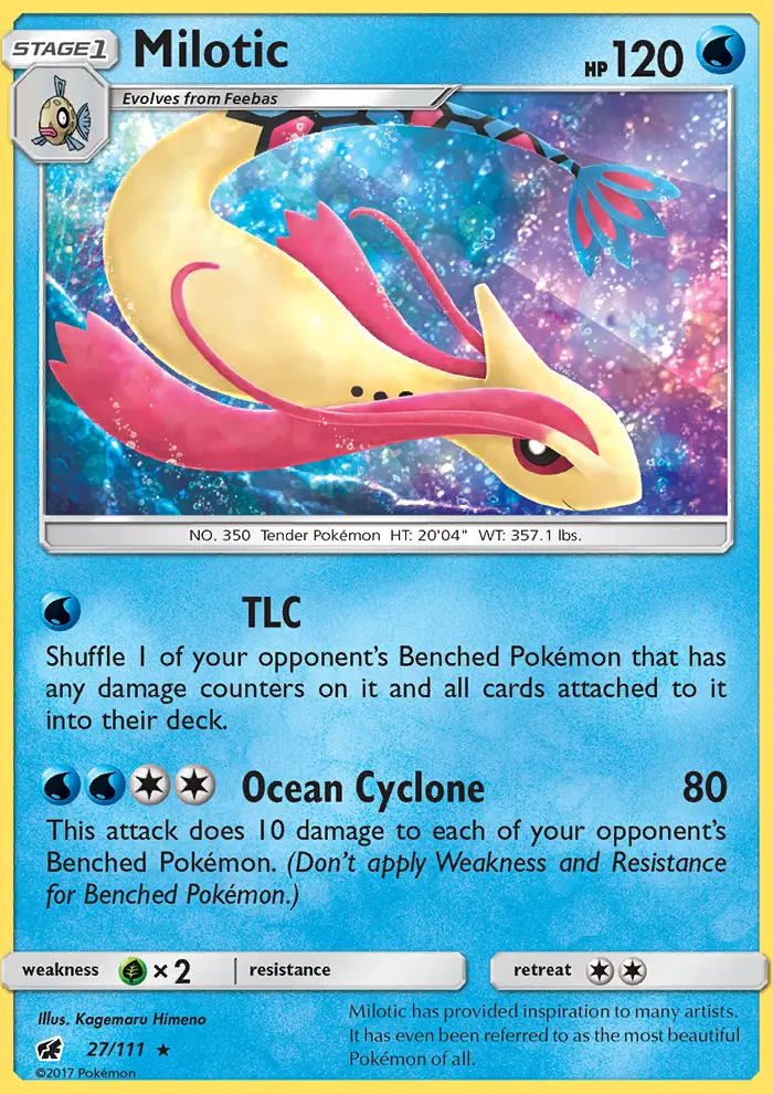 Milotic (#27) — CIN 027