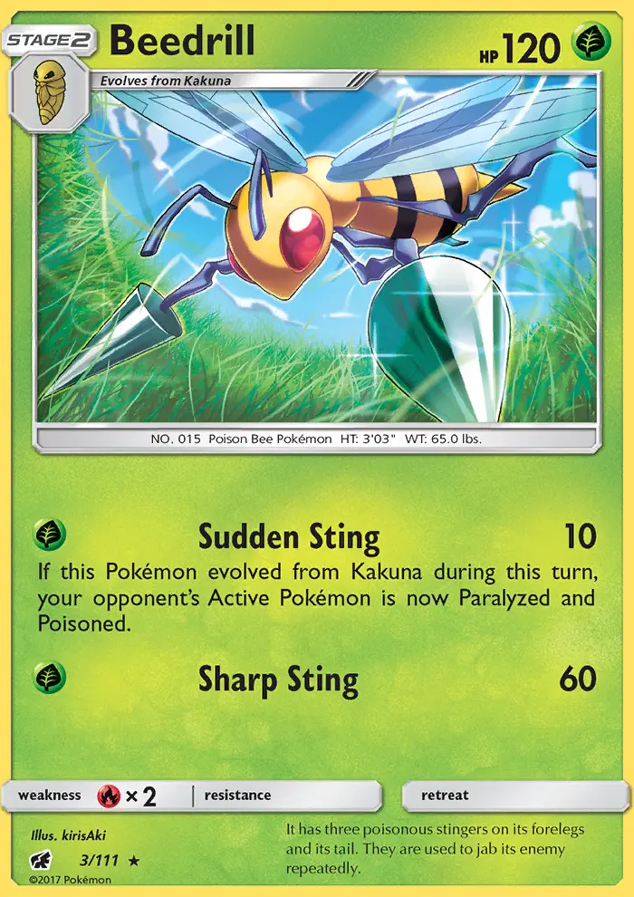 Beedrill (#3) — CIN 003