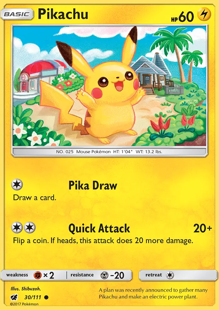 Pikachu (#30) — CIN 030