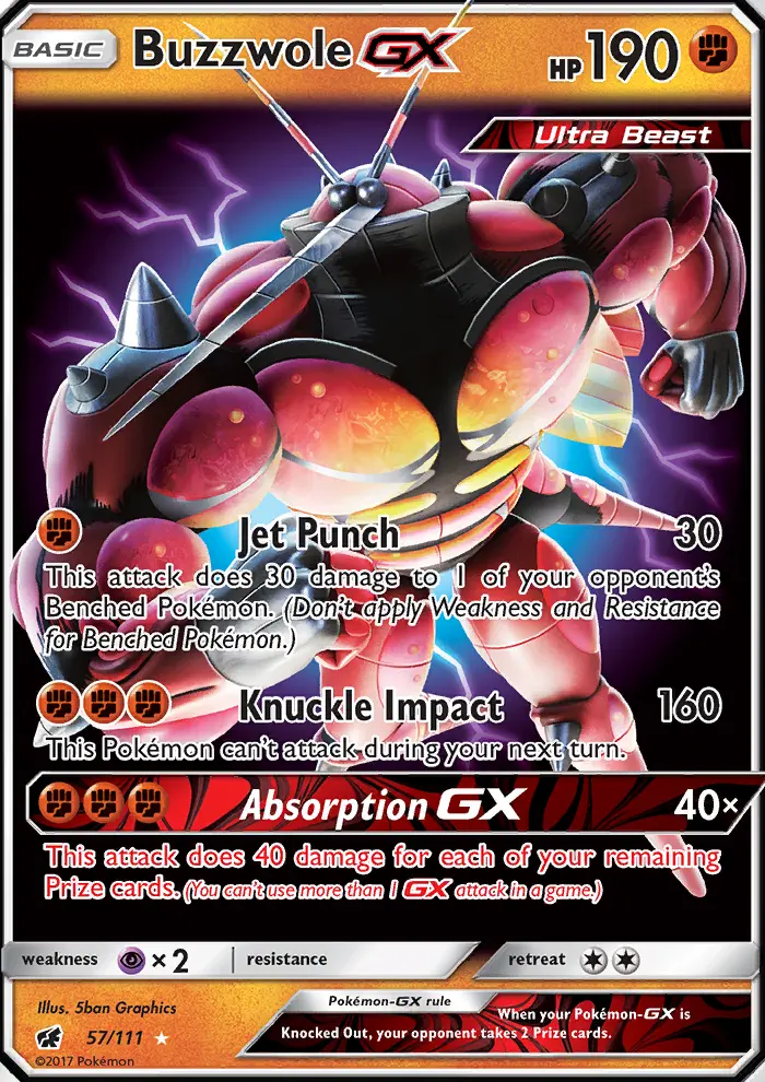 Buzzwole GX (#57) — CIN 057