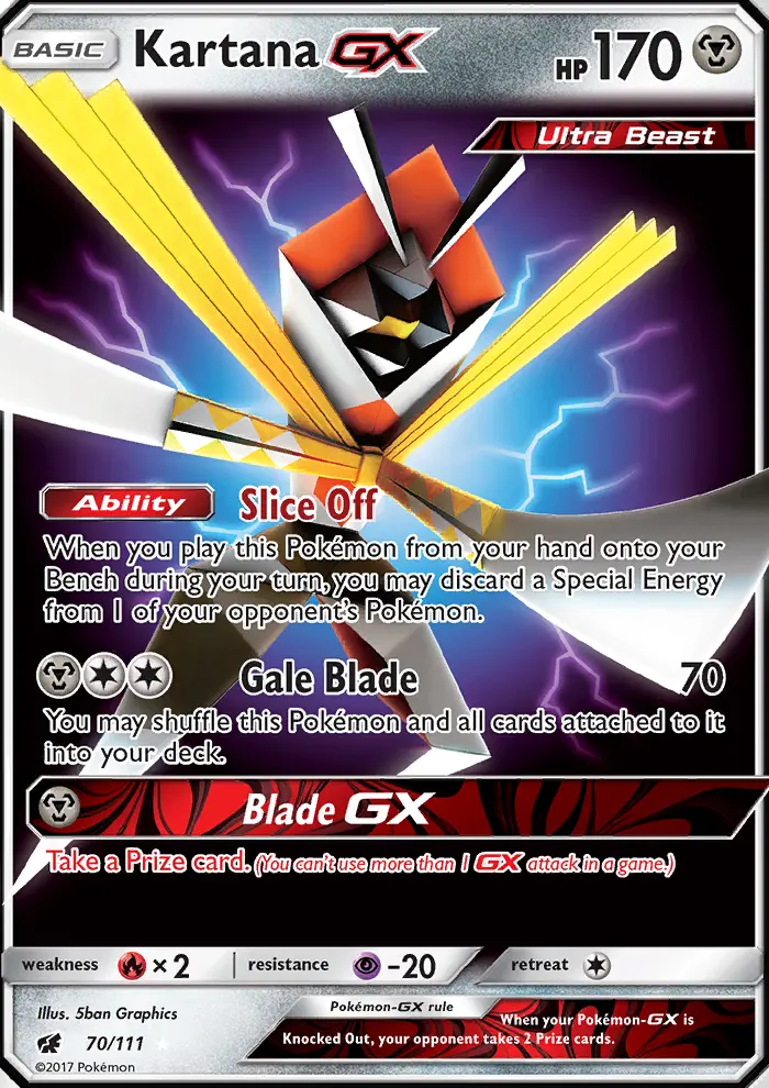 Kartana GX (#70) — CIN 070