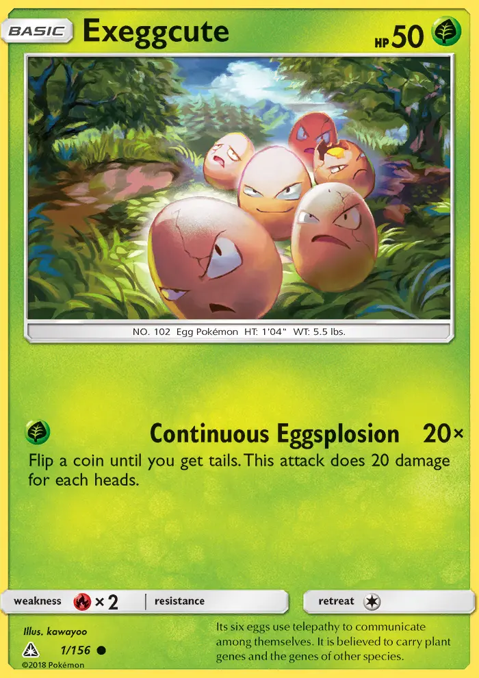 Exeggcute (#1) — UPR 001