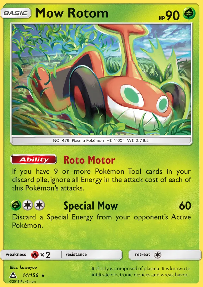 Mow Rotom (#14) — UPR 014