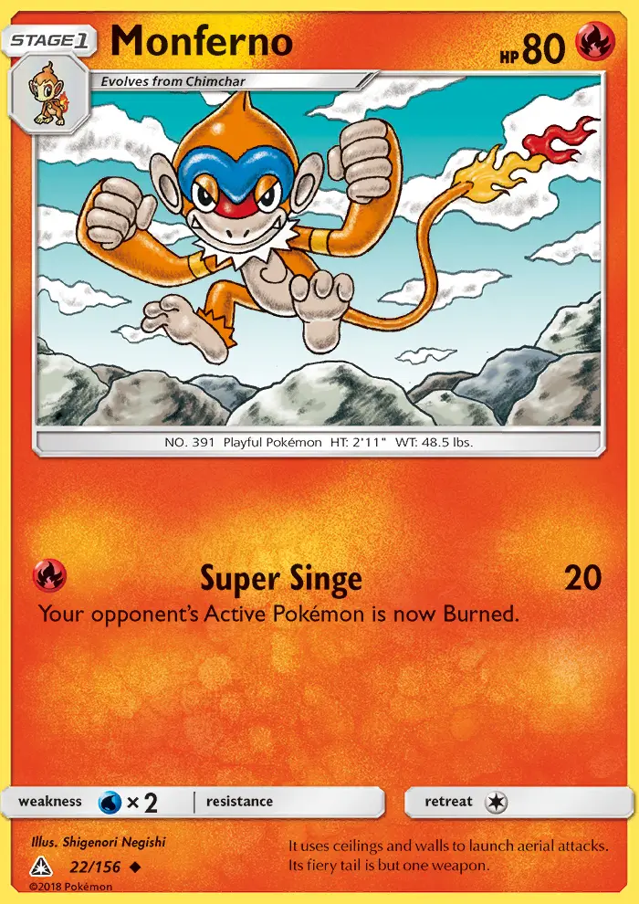 Monferno (#22) — UPR 022