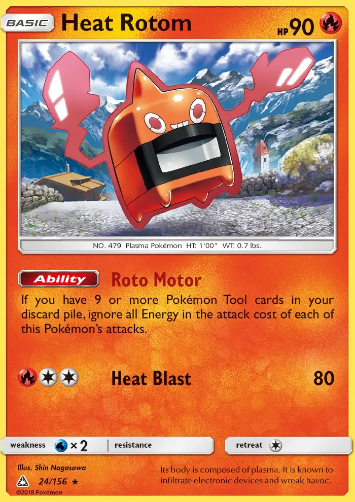 Heat Rotom (#24) — UPR 024