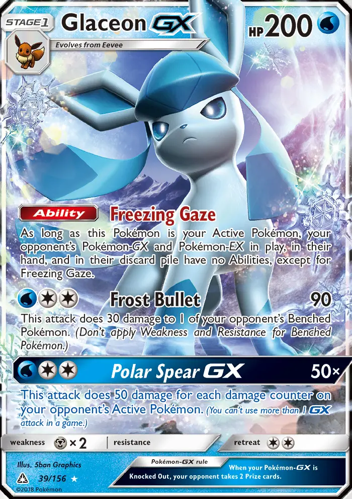 Glaceon GX (#39) — UPR 039