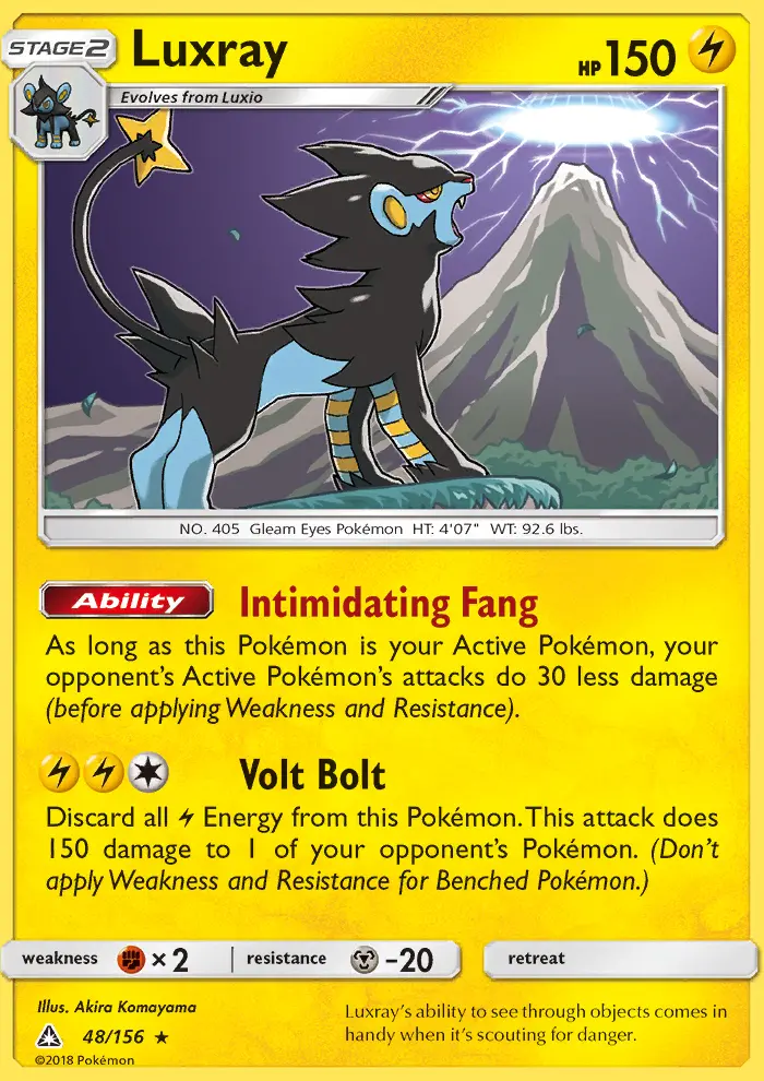 Luxray (#48) — UPR 048