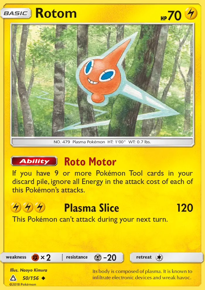 Rotom (#50) — UPR 050
