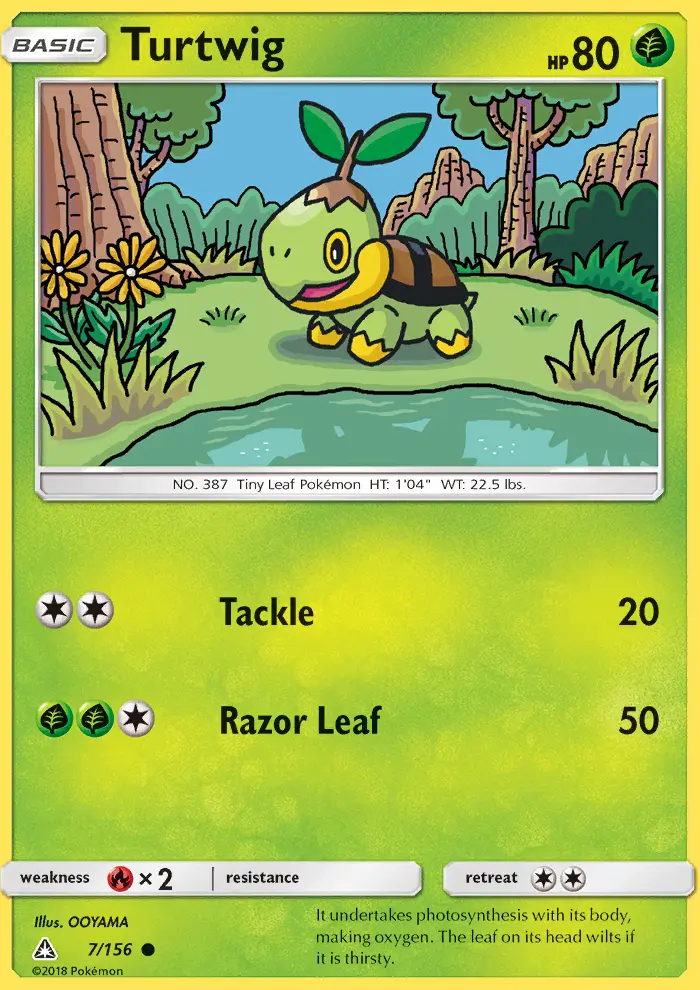 Turtwig (#7) — UPR 007