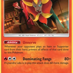 Pyroar (#19) — FLI 019