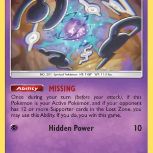 Unown (#92) — LOT 092