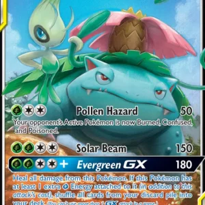 Celebi & Venusaur GX (#1) — TEU 001