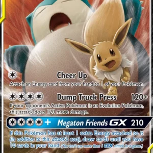 Eevee & Snorlax GX (#120) — TEU 120