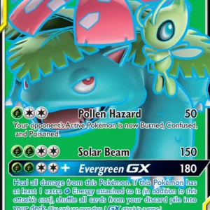 Celebi & Venusaur GX (#159) — TEU 159