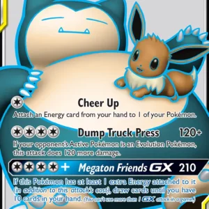 Eevee & Snorlax GX (#171) — TEU 171