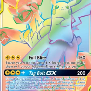 Pikachu & Zekrom GX (#184) — TEU 184