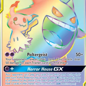 Gengar & Mimikyu GX (#186) — TEU 186