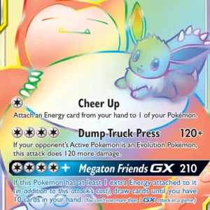 Eevee & Snorlax GX (#191) — TEU 191