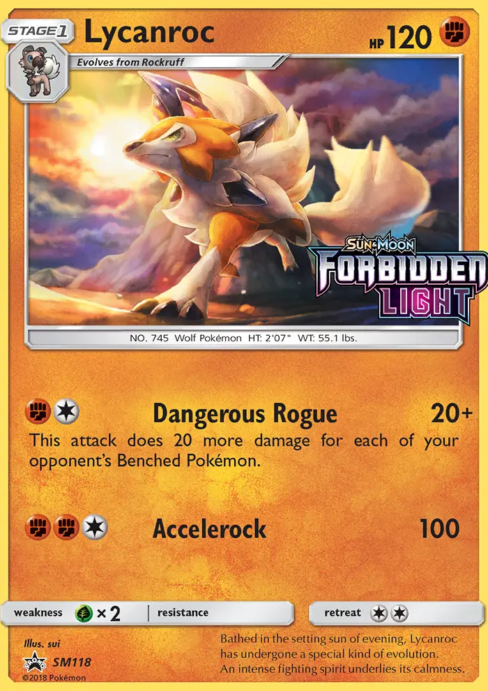 Lycanroc (#SM118) — SMP SM118