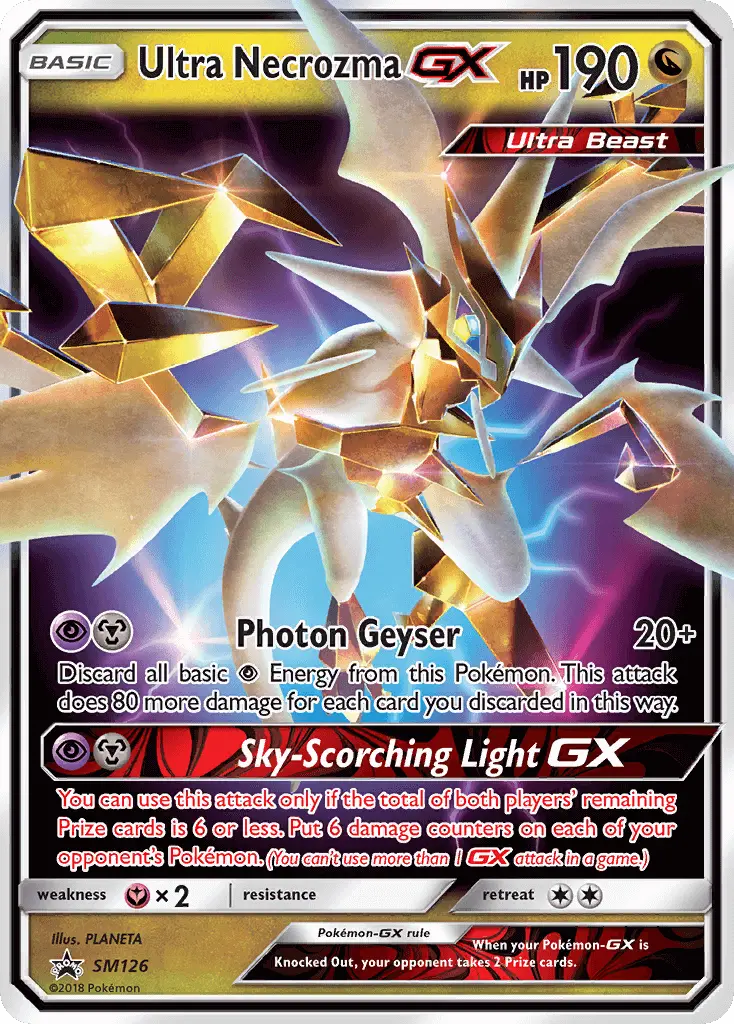Ultra Necrozma GX (#SM126) — SMP SM126