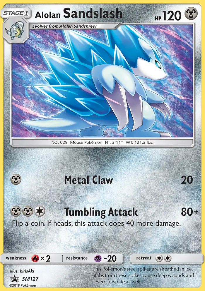 Alolan Sandslash (#SM127) — SMP SM127
