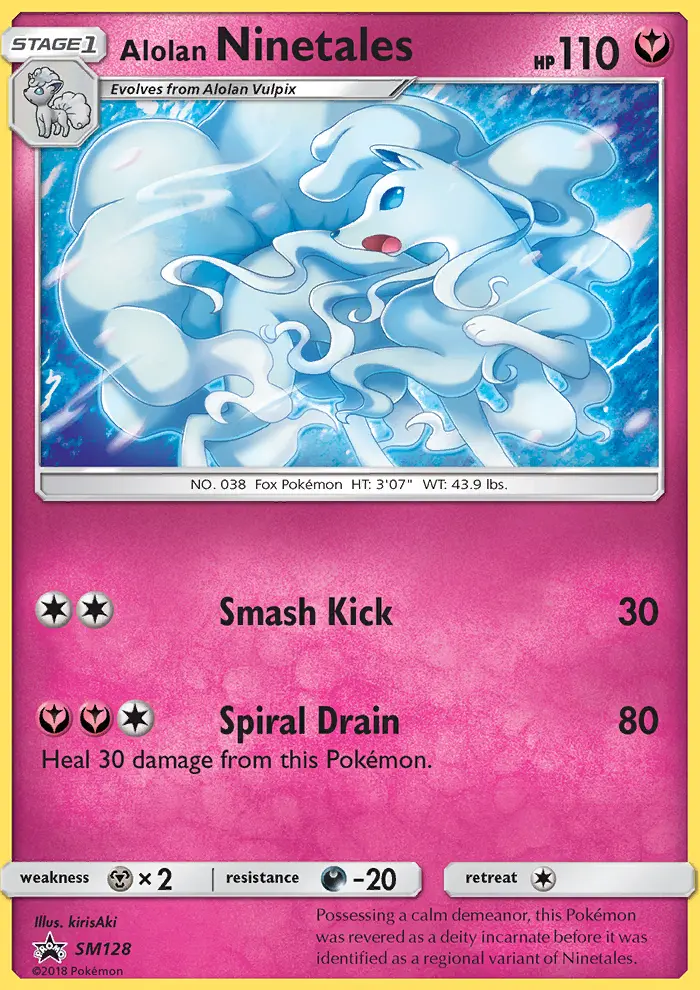 Alolan Ninetales (#SM128) — SMP SM128