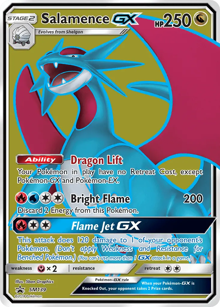 Salamence GX (#SM139) — SMP SM139