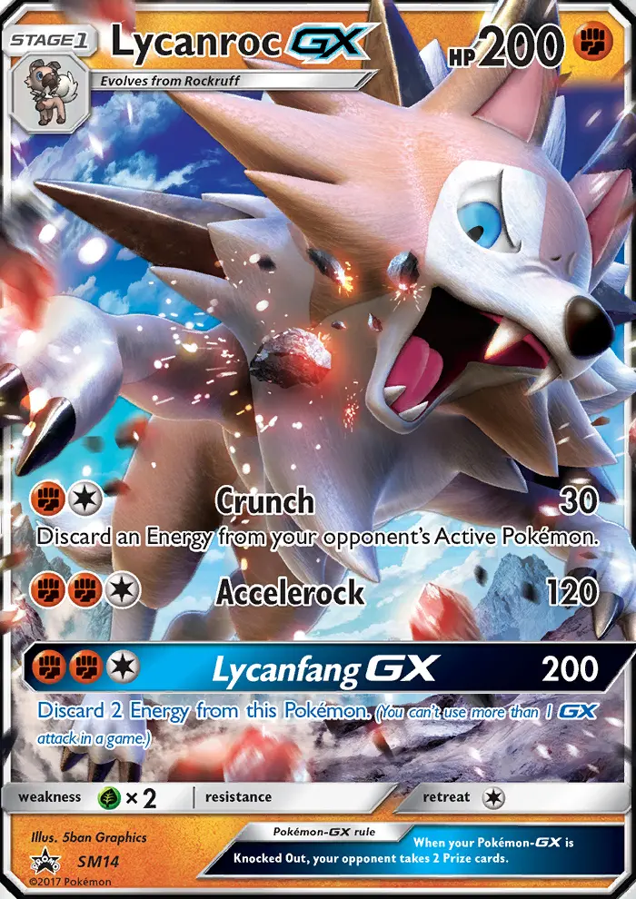 Lycanroc GX (#SM14) — SMP SM14
