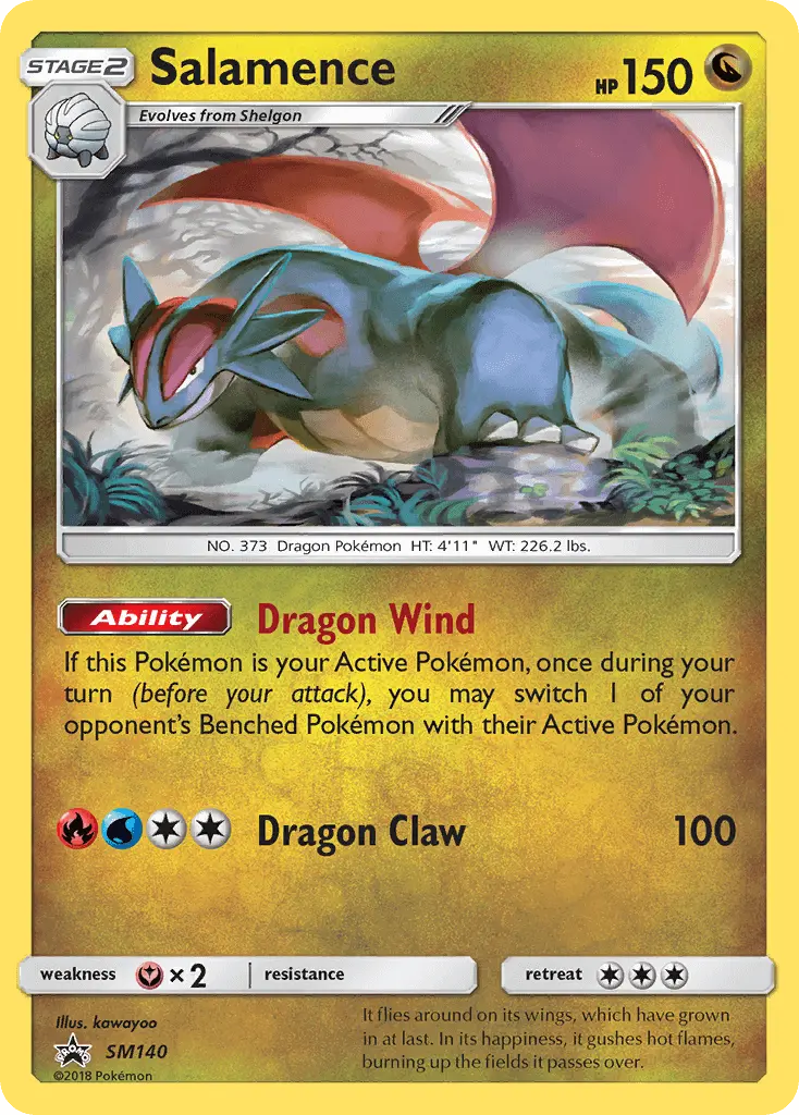 Salamence (#SM140) — SMP SM140