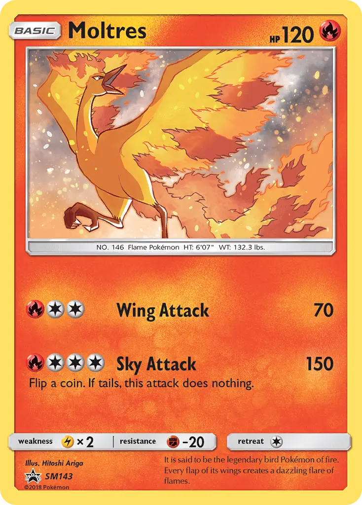 Moltres (#SM143) — SMP SM143