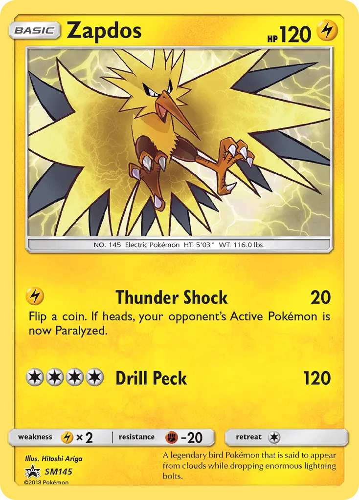 Zapdos (#SM145) — SMP SM145
