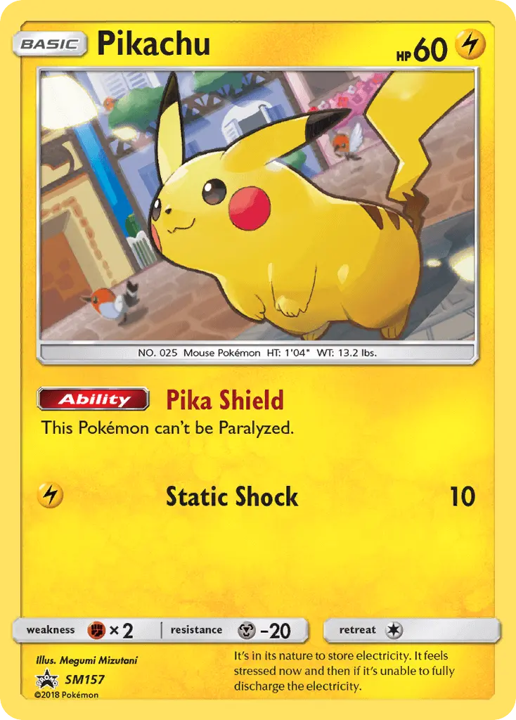 Pikachu (#SM157) — SMP SM157