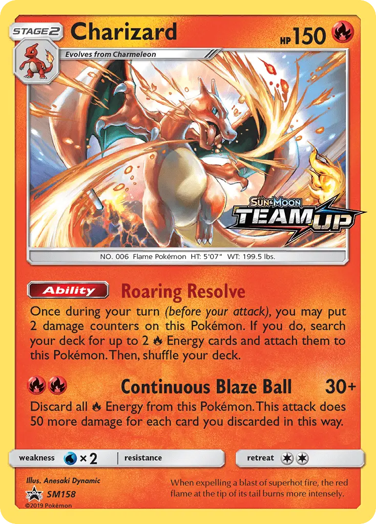 Charizard (#SM158) — SMP SM158