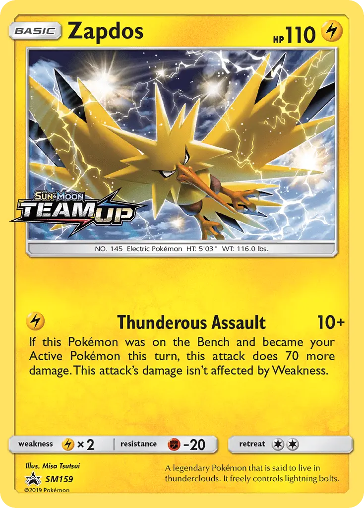 Zapdos (#SM159) — SMP SM159