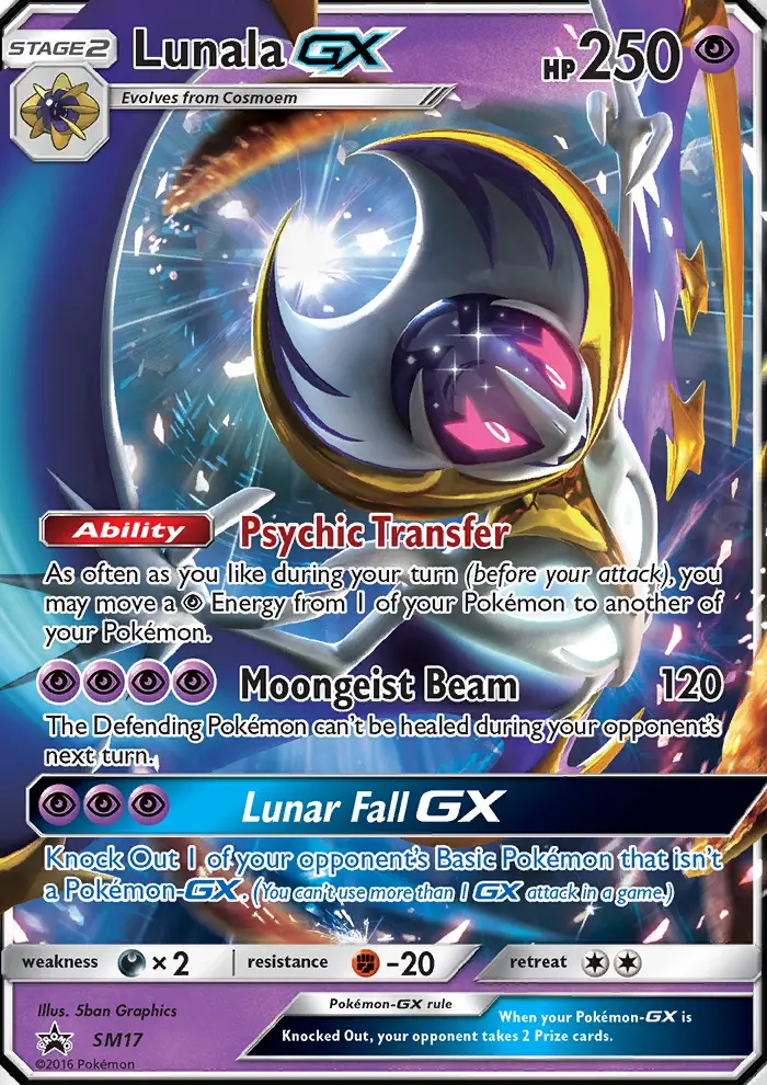 Lunala GX (#SM17) — SMP SM17