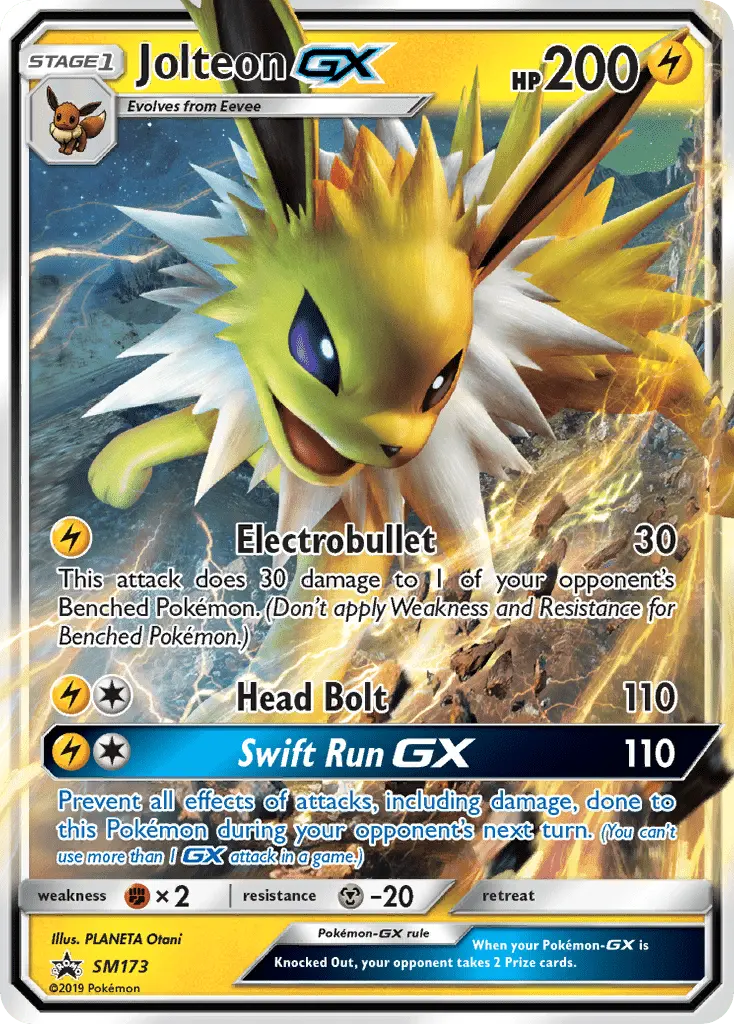 Jolteon GX (#SM173) — SMP SM173