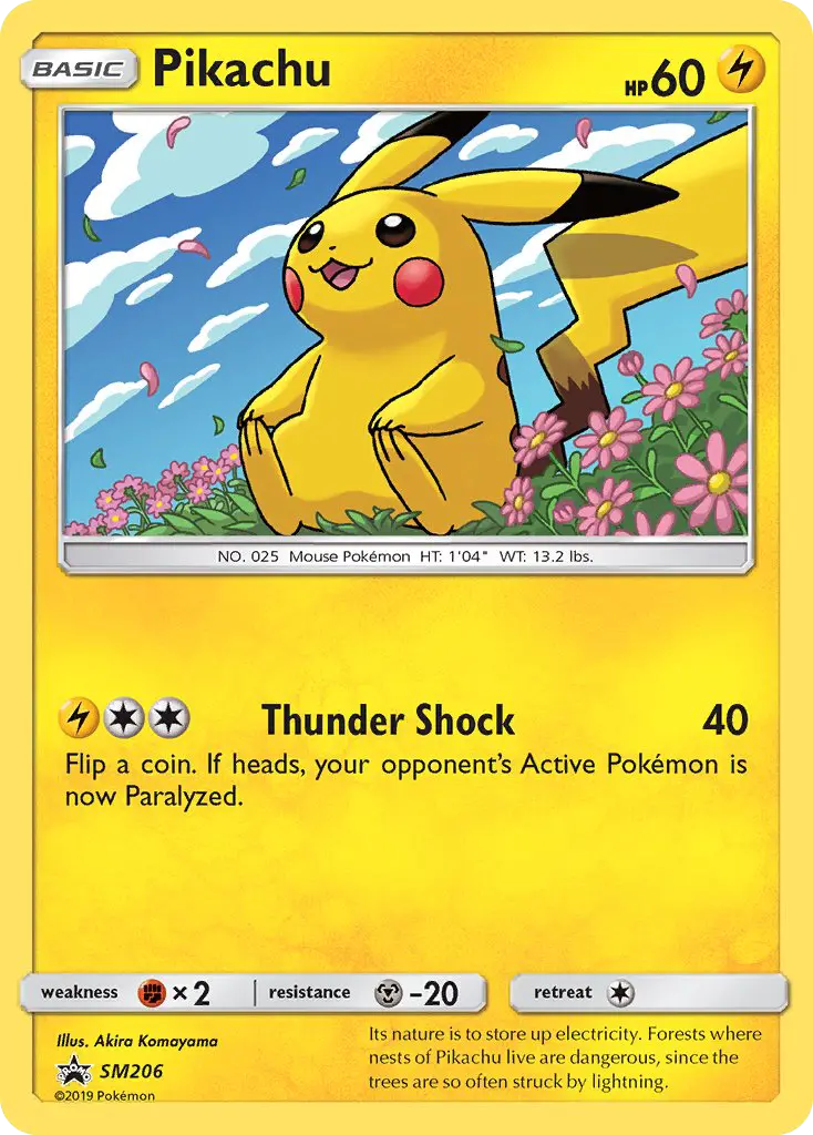 Pikachu (#SM206) — SMP SM206