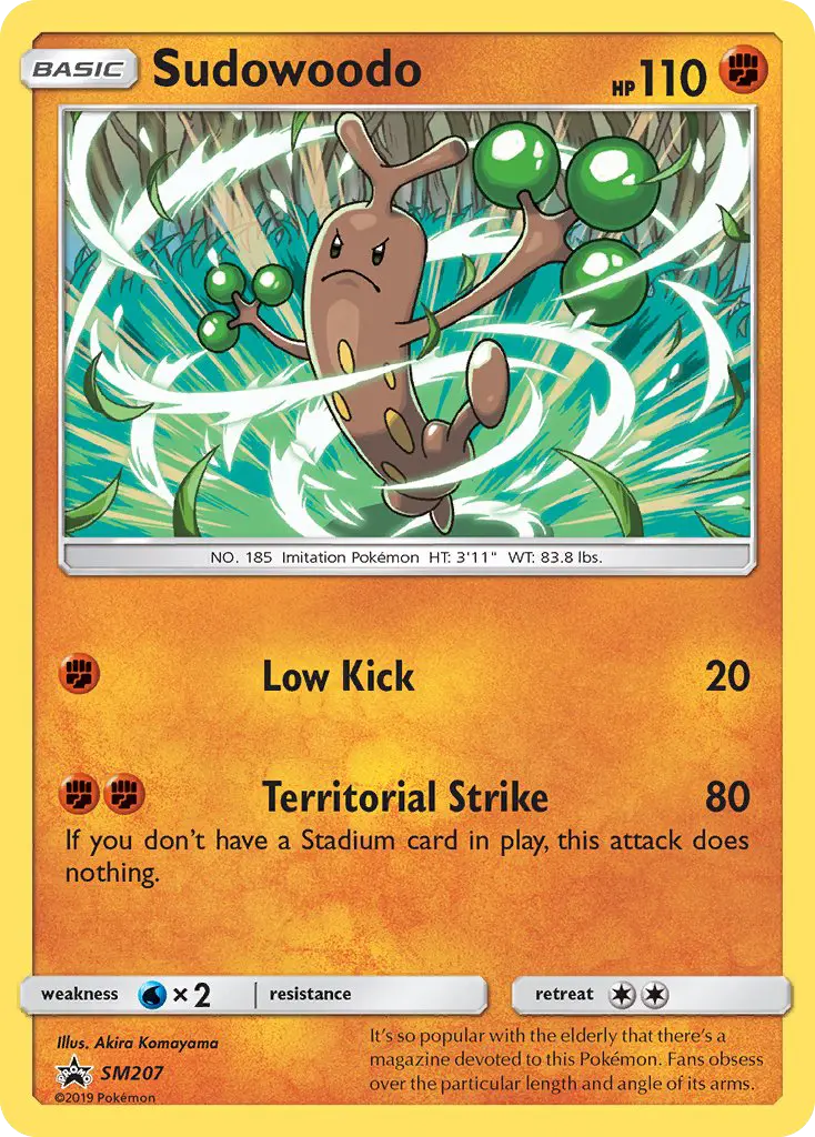 Sudowoodo (#SM207) — SMP SM207