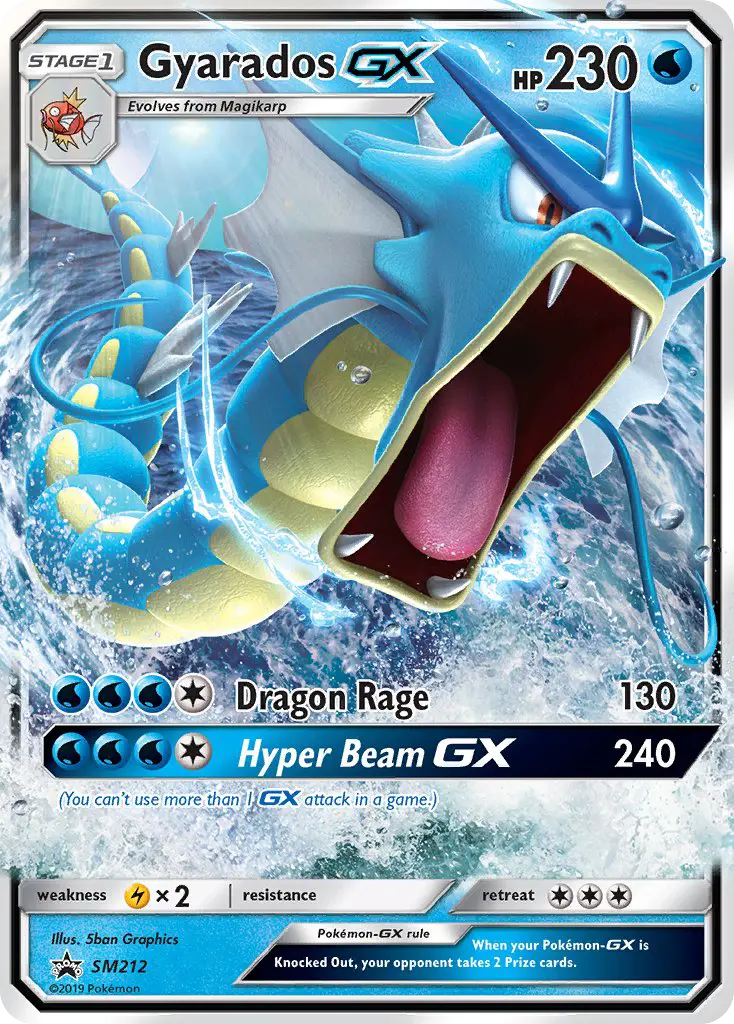 Gyarados GX (#SM212) — SMP SM212