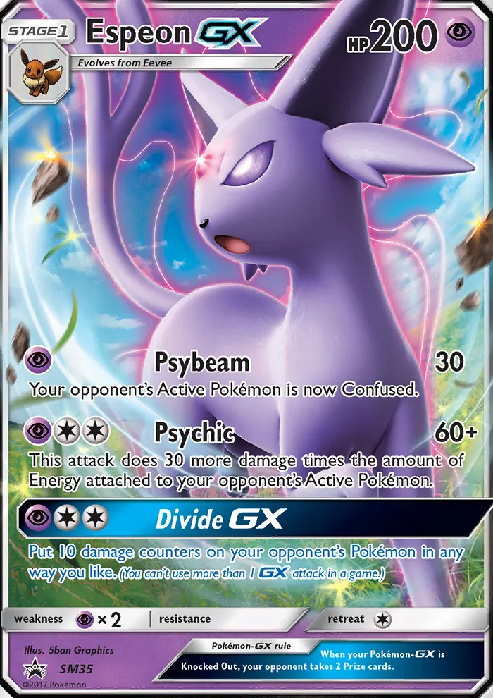 Espeon GX (#SM35) — SMP SM35