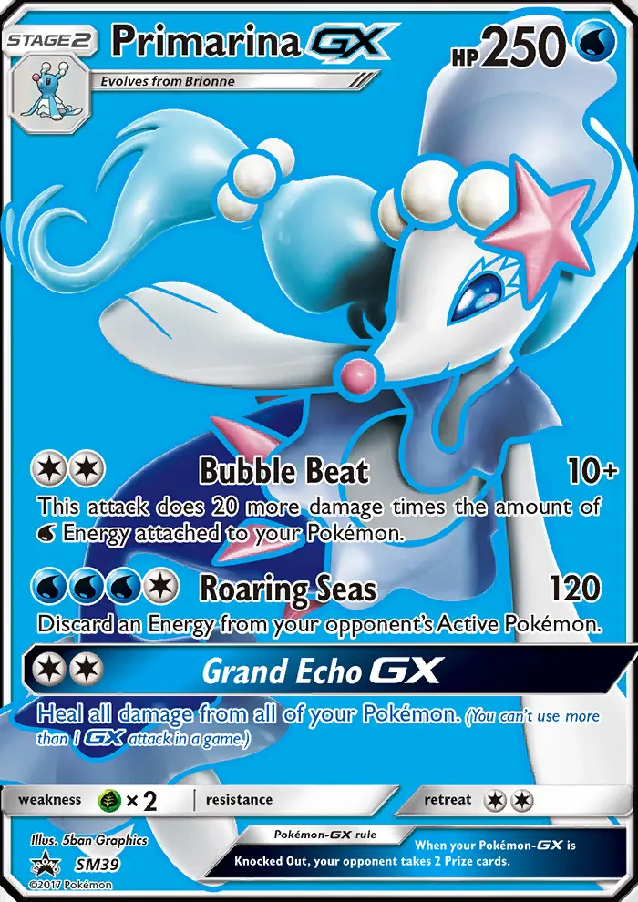 Primarina GX (#SM39) — SMP SM39