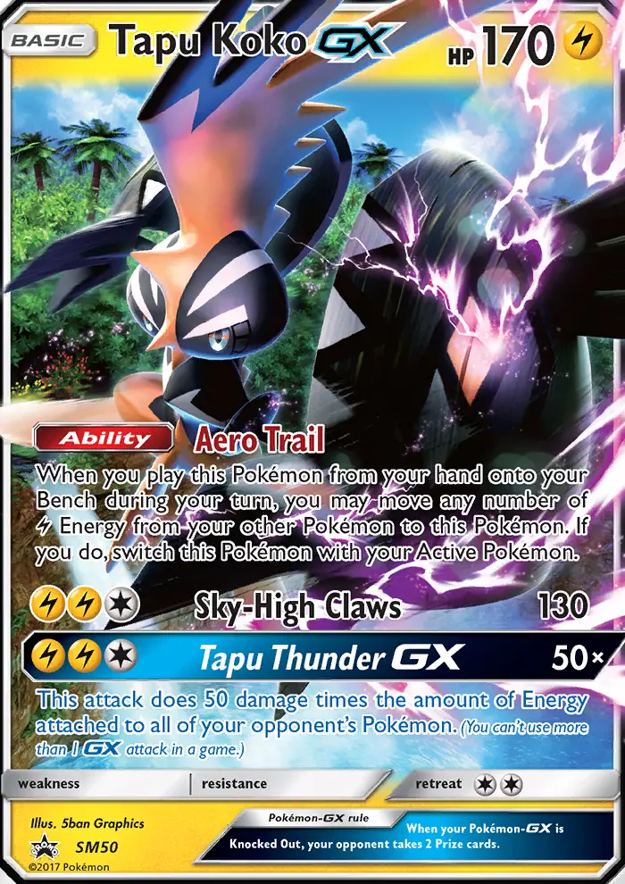 Tapu Koko GX (#SM50) — SMP SM50