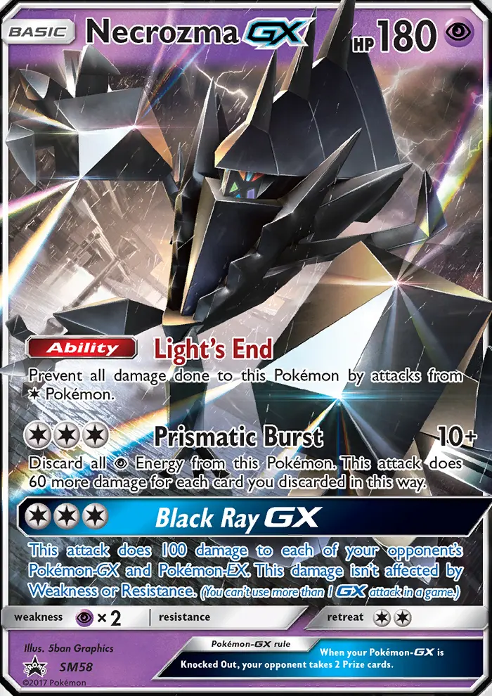 Necrozma GX (#SM58) — SMP SM58