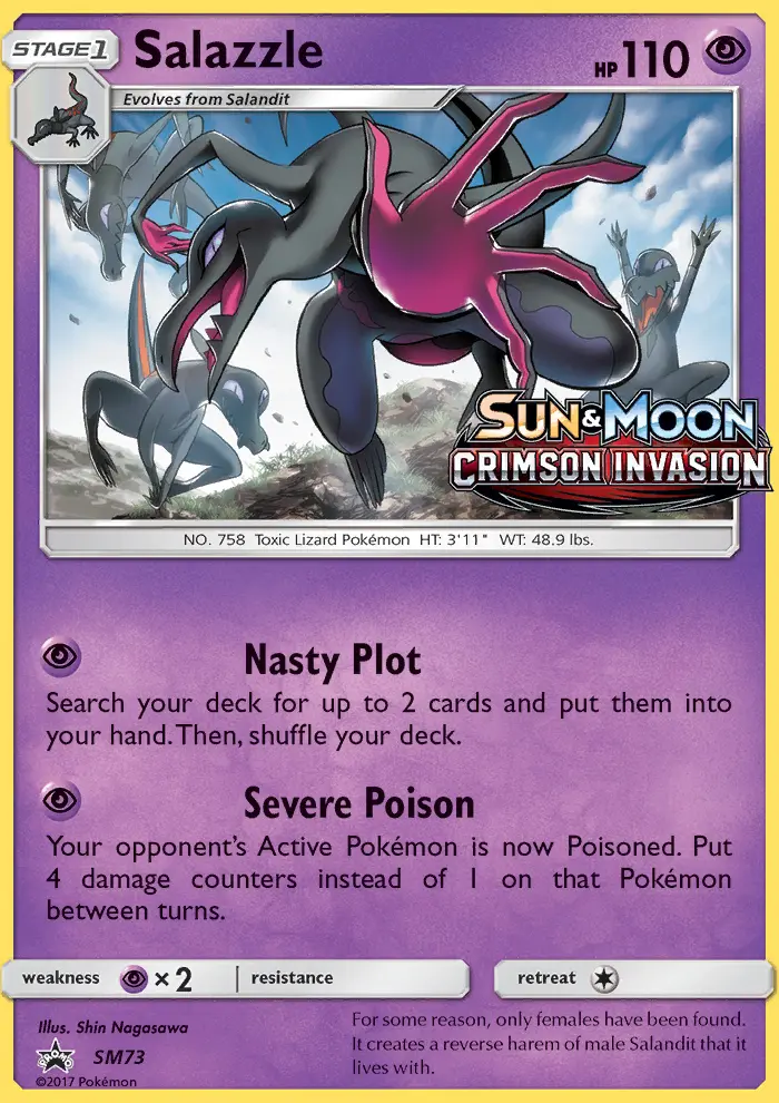 Salazzle (#SM73) — SMP SM73