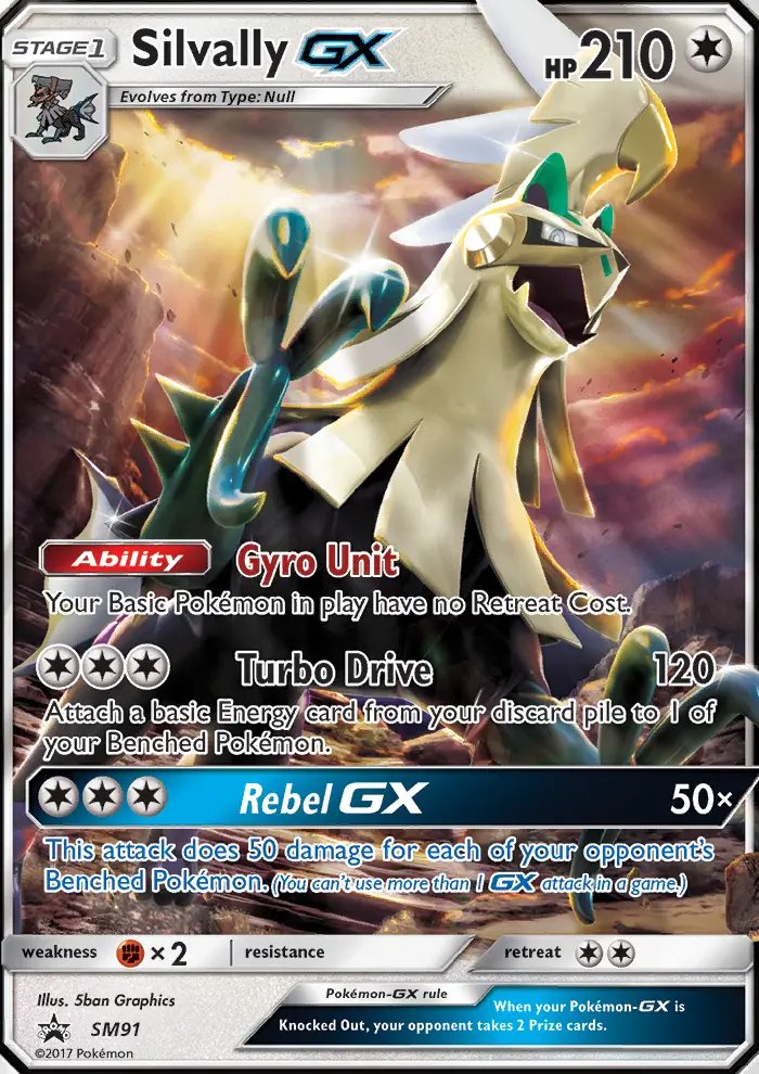 Silvally GX (#SM91) — SMP SM91