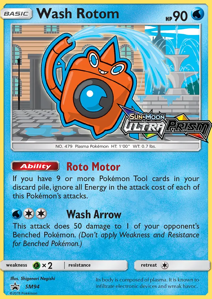 Wash Rotom (#SM94) — SMP SM94