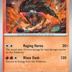 Paldean Tauros (#028) — PAL 028