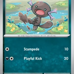 Paldean Wooper (#129) — PAL 129