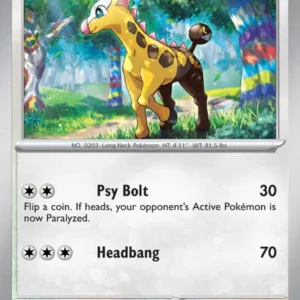 Girafarig (#154) — PAL 154