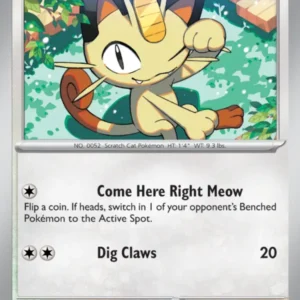Meowth (#052) — MEW 052